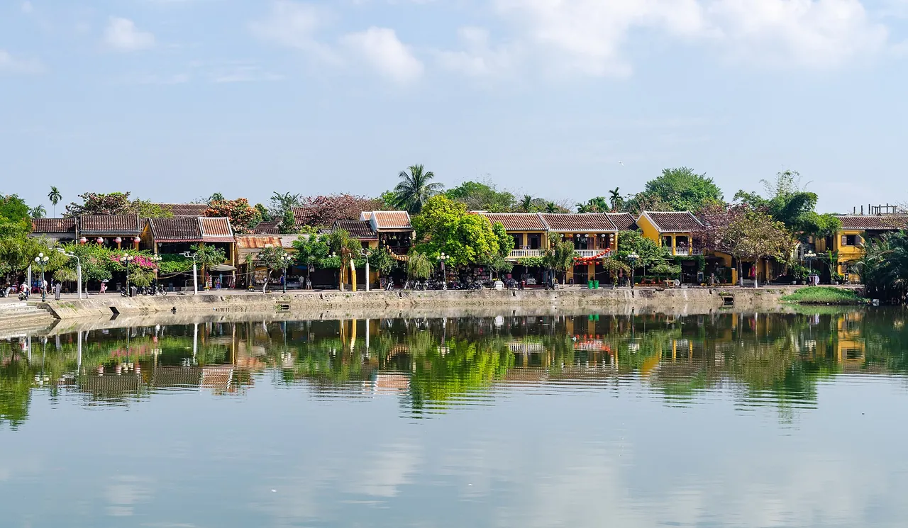 The riverside in Hoi An old town, the natural slow stop on a short Vietnam itinerary